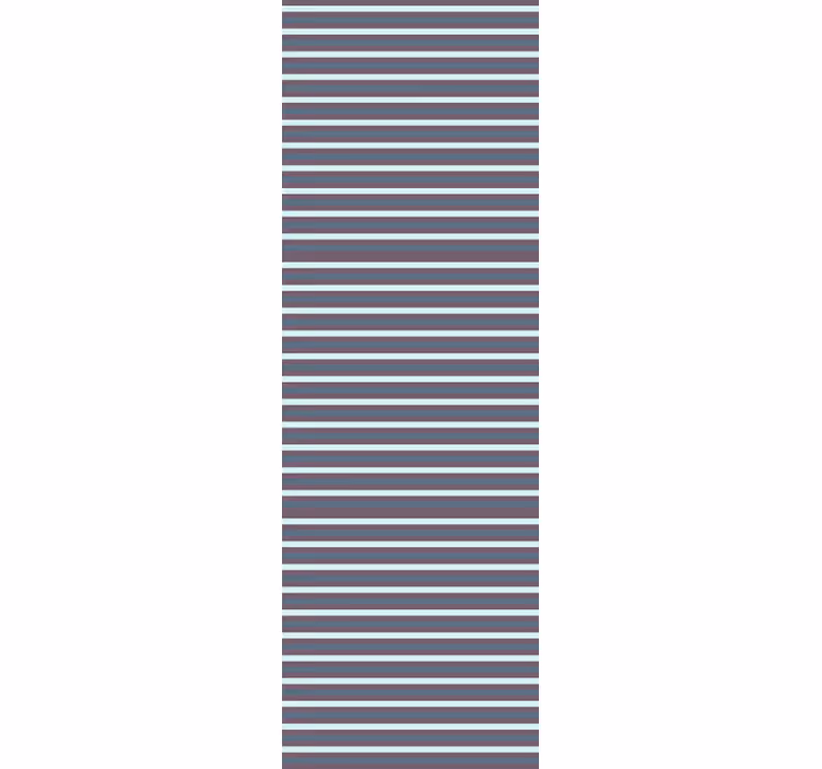 Elegant grey and white design wallpaper striped - TenStickers