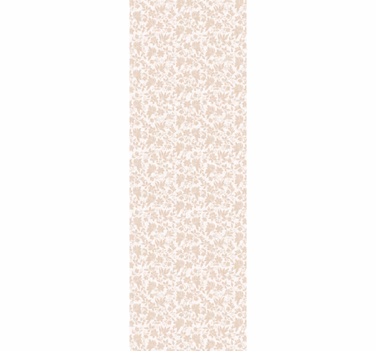 Floral wallpaper with gentle floral texture - TenStickers