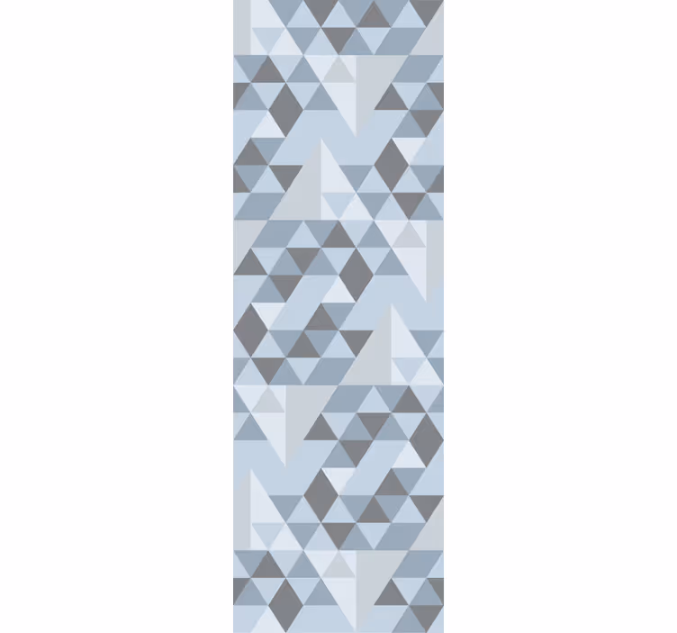 Geometric gradient triangles wallpaper - TenStickers