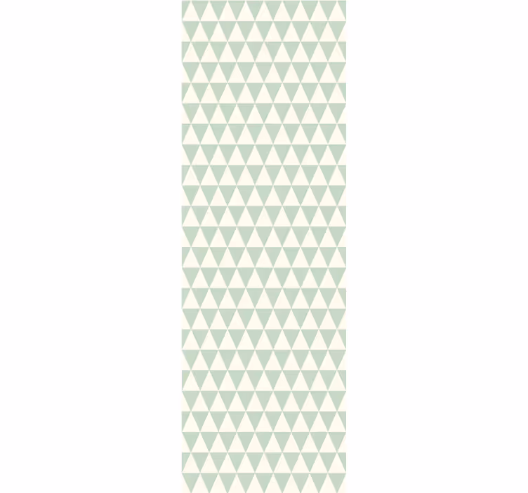Grey triangular shapes wallpaper office - TenStickers