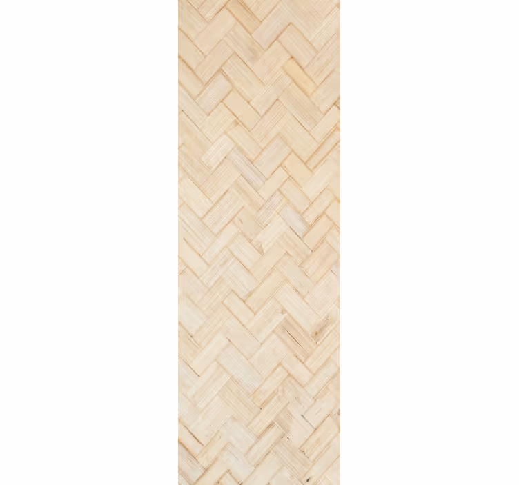 Herringbone Zig-Zag pattern wallpaper - TenStickers