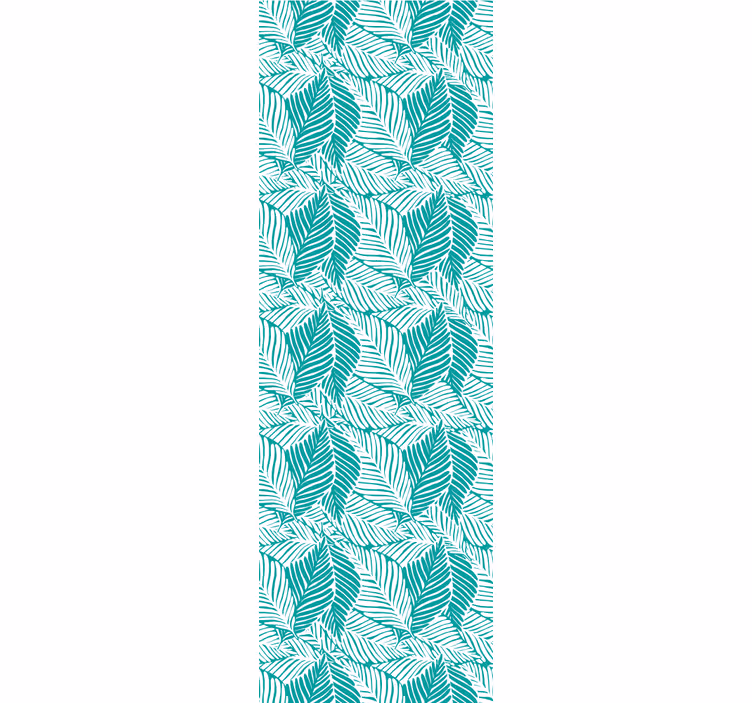 Tropical Leaf Composition leaves wallpaper - TenStickers