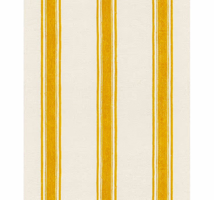 Geometric wallpaper vertical yellow lines - TenStickers