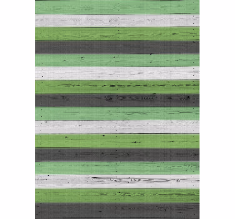 Ornamental wallpaper in various wood textures - TenStickers