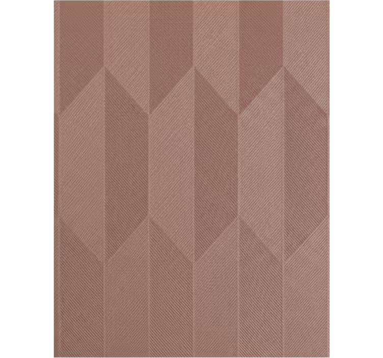 Living area wallpaper geometric mauve chevron - TenStickers