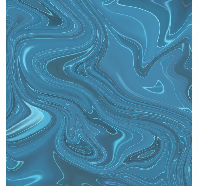 Living area wallpaper abstract grey and turquoise cement - TenStickers