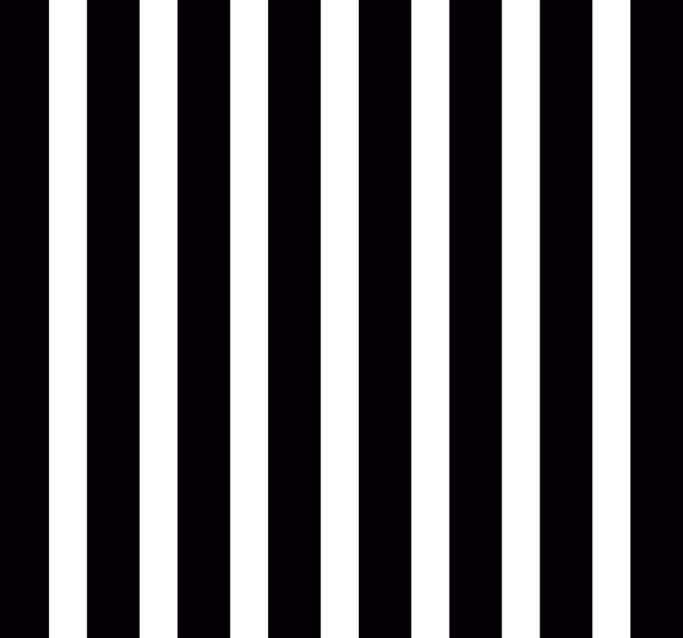 Living area wallpaper in solid color vertical stripes - TenStickers