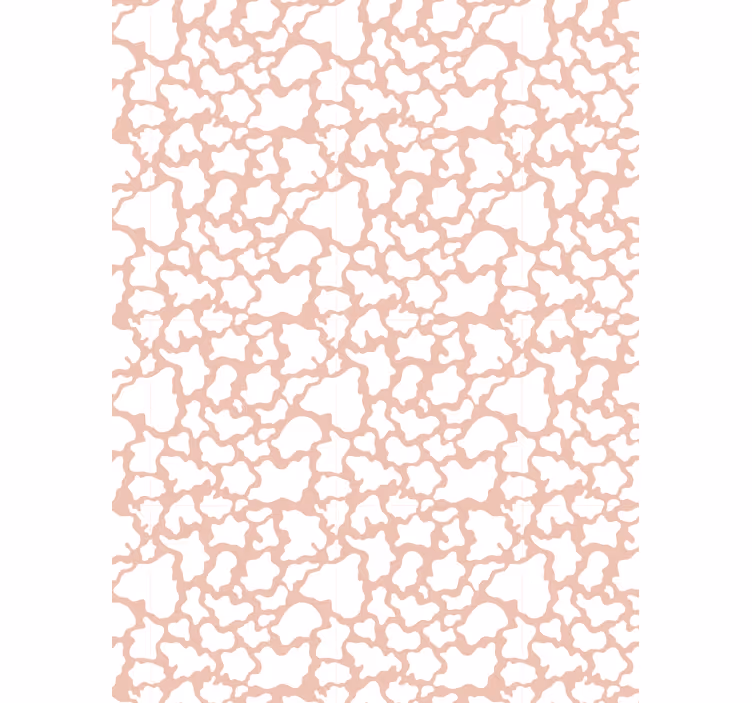 Textured pink animals wallpaper - TenStickers