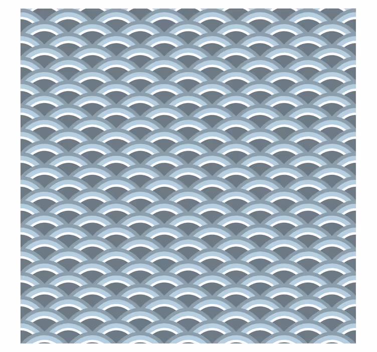 Animals wallpaper snake skin blue pattern - TenStickers