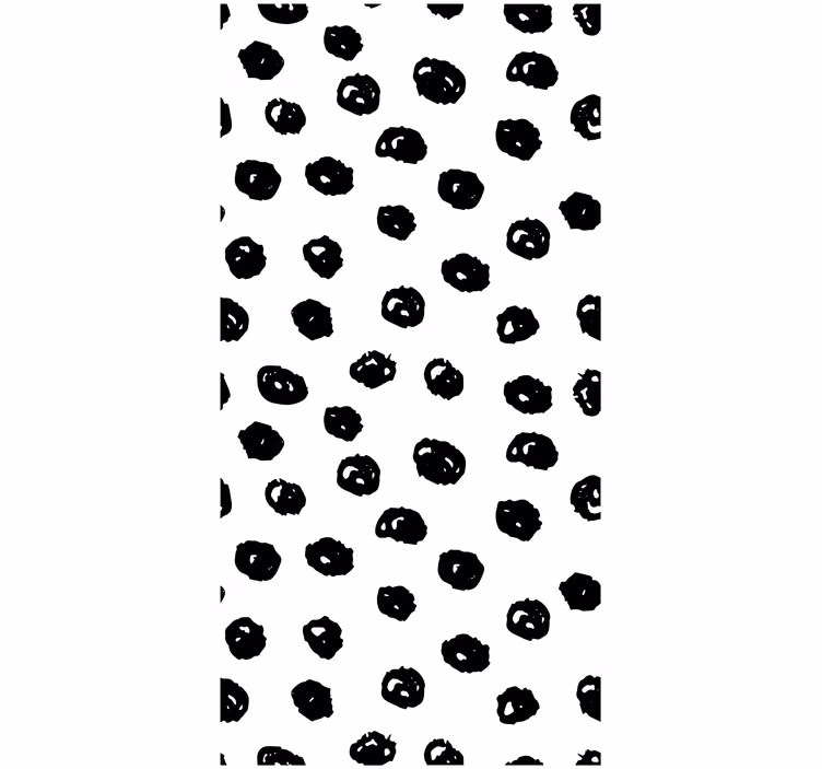 Animals wallpaper spotted abstract design - TenStickers