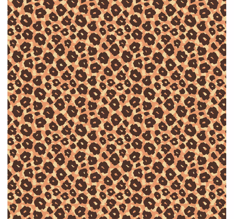 Animals wallpaper leopard pattern mix - TenStickers