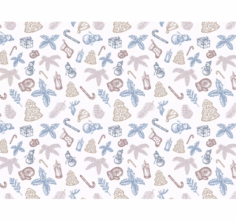 Holiday christmas wallpaper for festive season - TenStickers