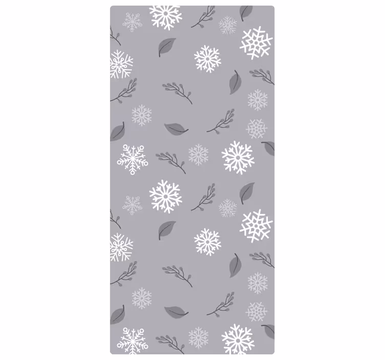 Holiday christmas wallpaper seasonal flurry design - TenStickers
