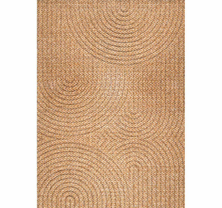 Wallpaper office woven effect arches - TenStickers