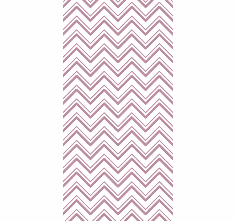 Geometric wallpaper chevron zigzag design - TenStickers