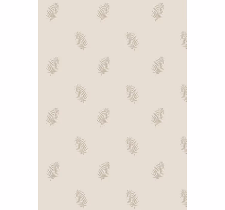 Nature wallpaper leaf patterned design - TenStickers