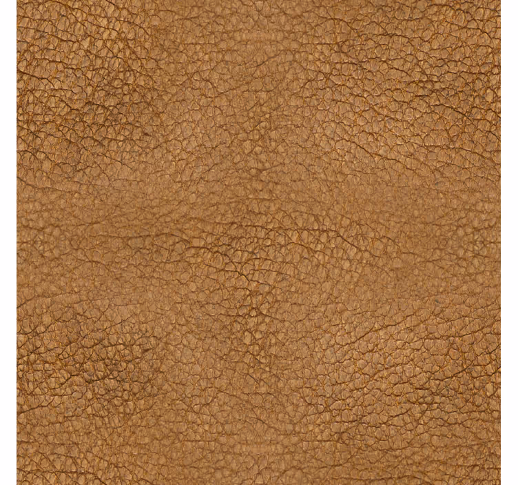 Textured wallpaper in brown leather effect - TenStickers