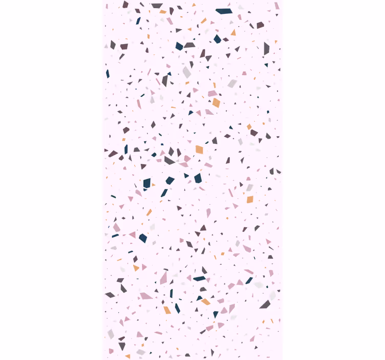 Marble effect wallpaper in vibrant geometric shapes - TenStickers