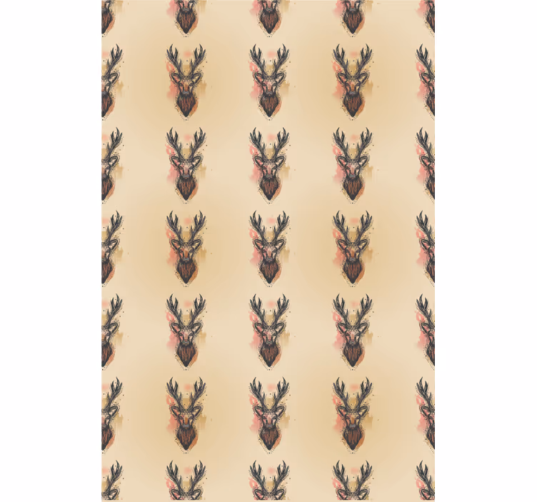 Children's wallpaper roe deer - TenStickers