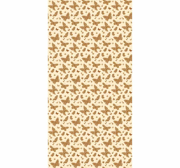 Children's wallpaper butterfly pattern shade - TenStickers