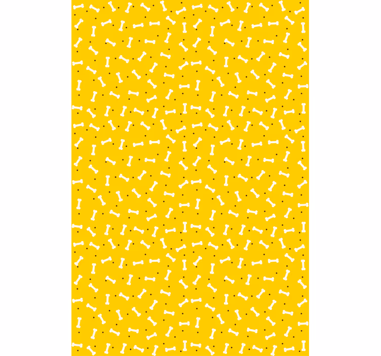 Children's wallpaper playful bone design - TenStickers