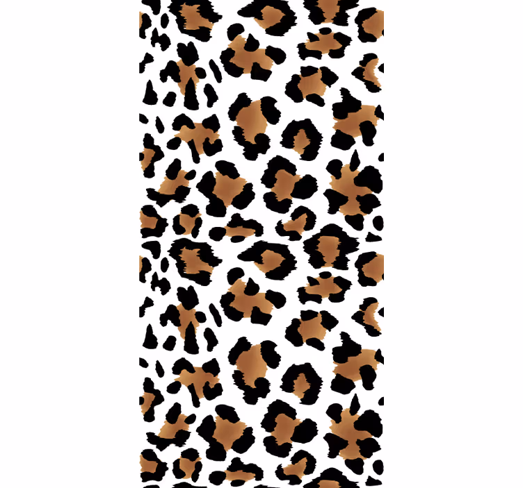 Children's wallpaper leopard spot design - TenStickers