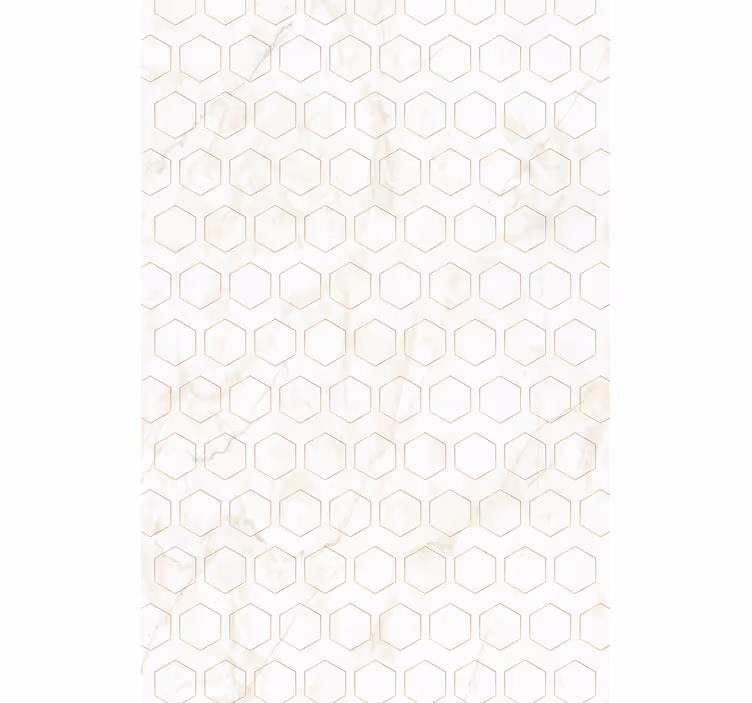 Textured wallpaper geometric hexagonal design - TenStickers