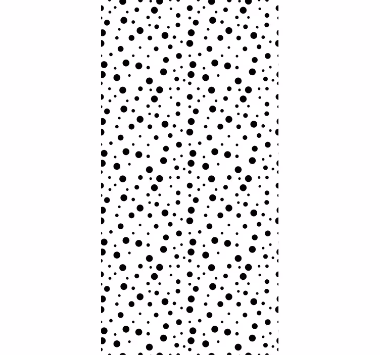 Textured wallpaper bold dotted design - TenStickers