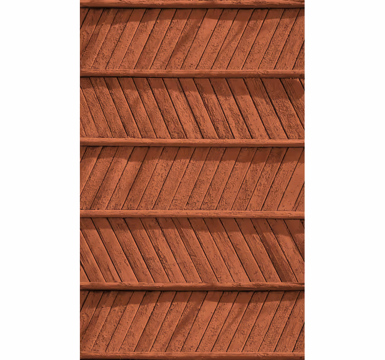 Textured wallpaper herringbone wood design - TenStickers