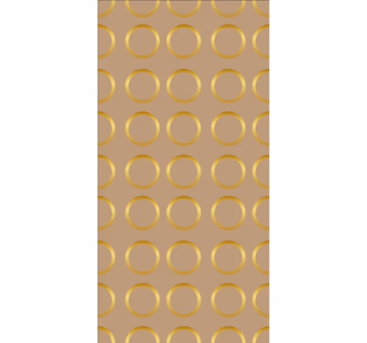 Textured wallpaper geometric circle design - TenStickers