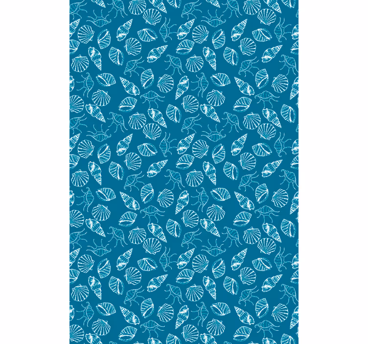 Living area wallpaper leaf pattern design - TenStickers