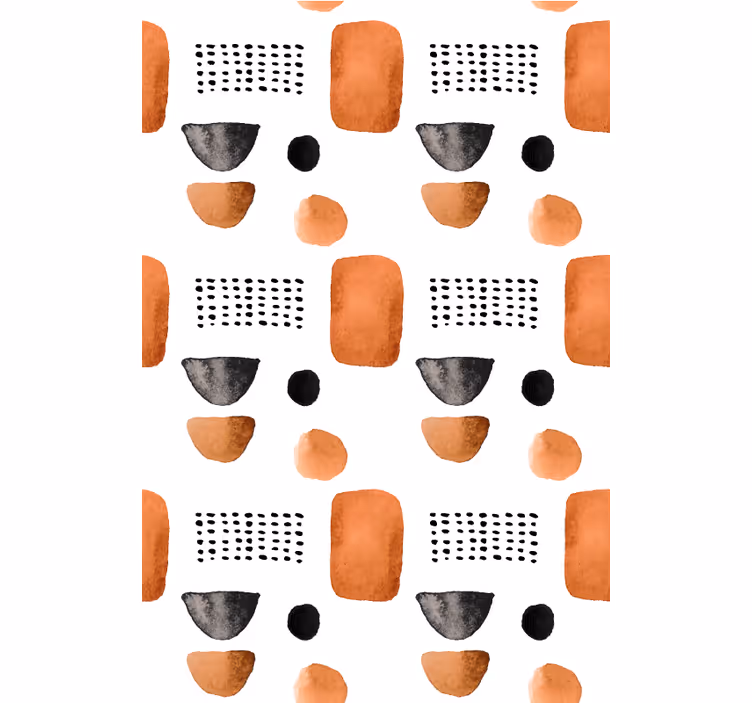 Wallpaper office minimalist geometric shapes - TenStickers