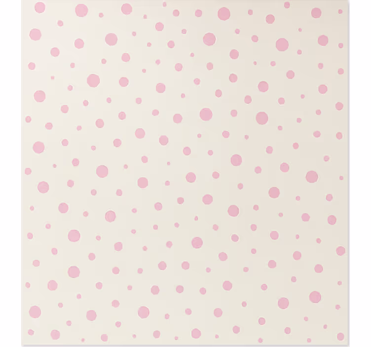 Teenage bedroom wallpaper in pink elegant dots - TenStickers