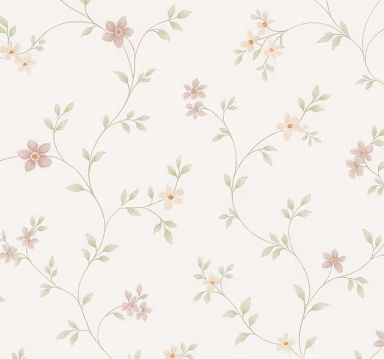 Master bedroom wallpaper classic meadow trail - TenStickers