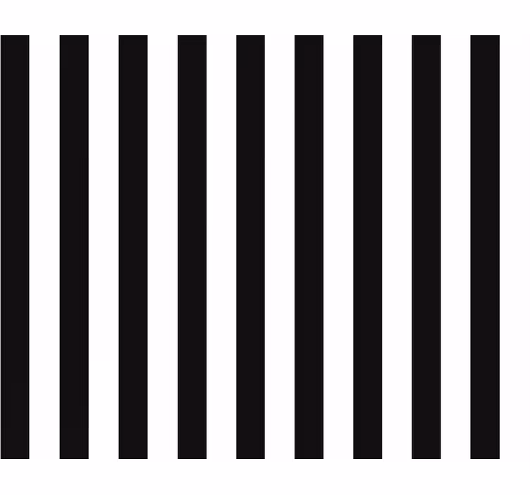 Classic stripped living area wallpaper - TenStickers