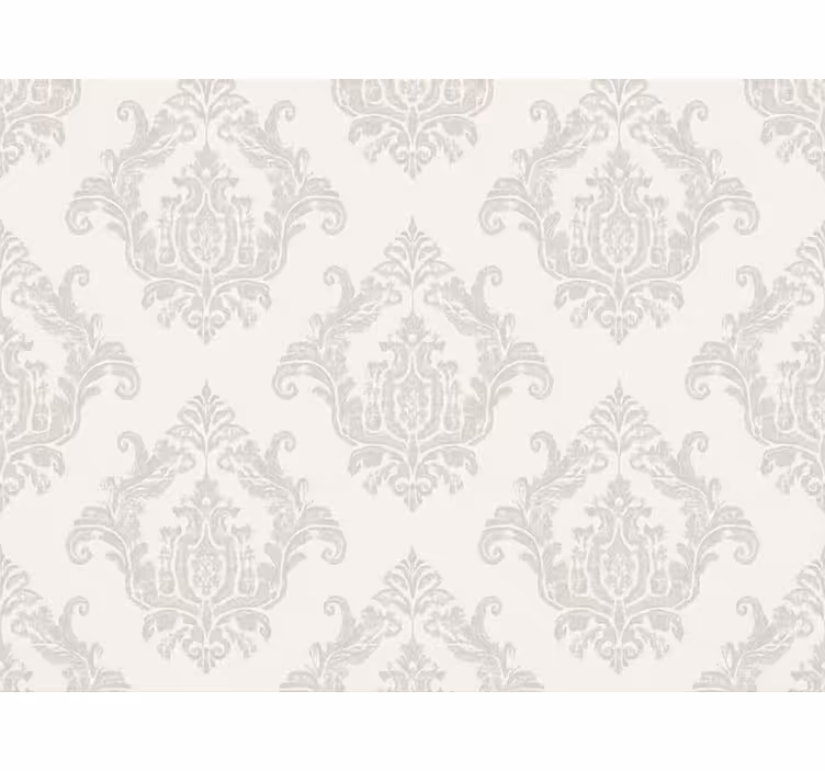 Master bedroom wallpaper in modern grey - TenStickers