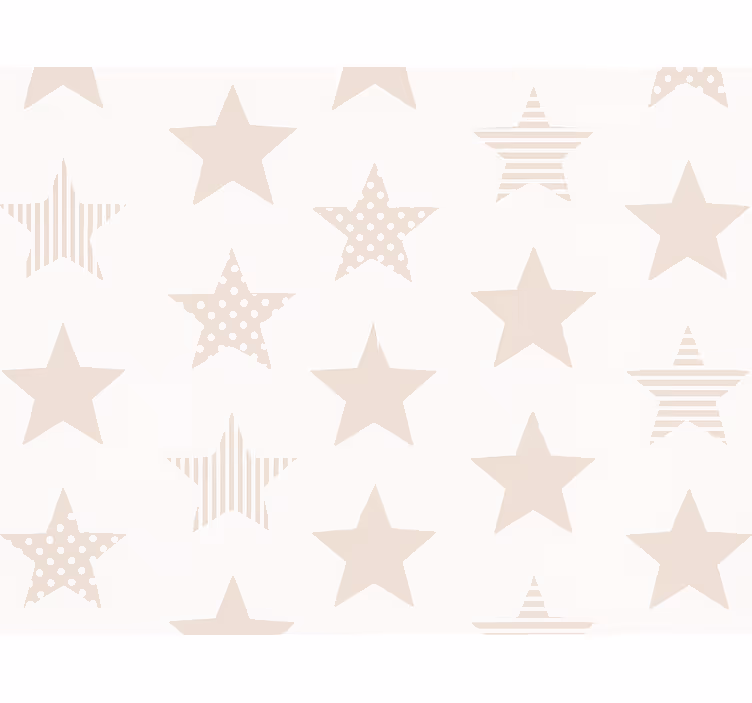 Children's wallpaper kids star pattern - TenStickers