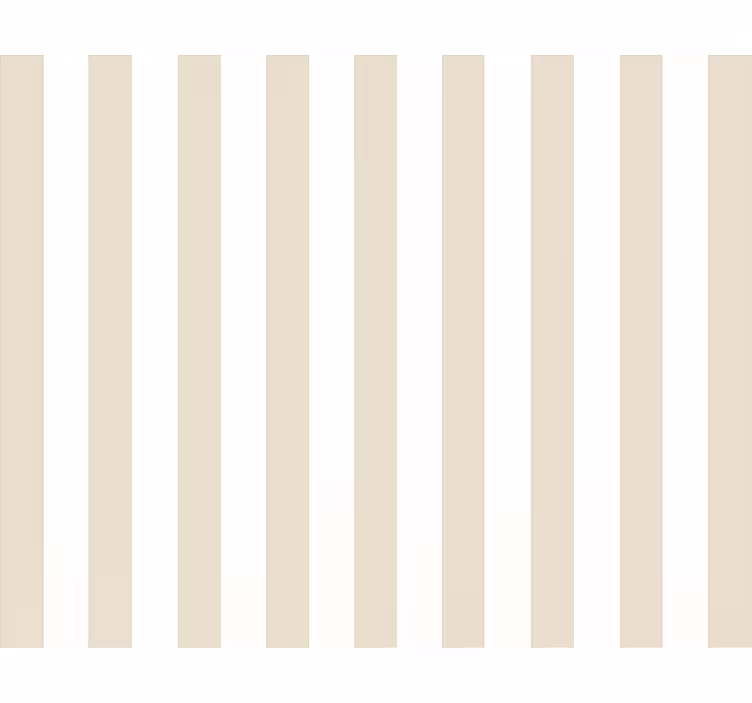 Living area wallpaper neutral vertical stripe design - TenStickers