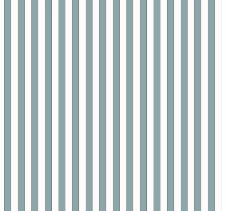 Wallpaper vertically striped teal pinstripe - TenStickers