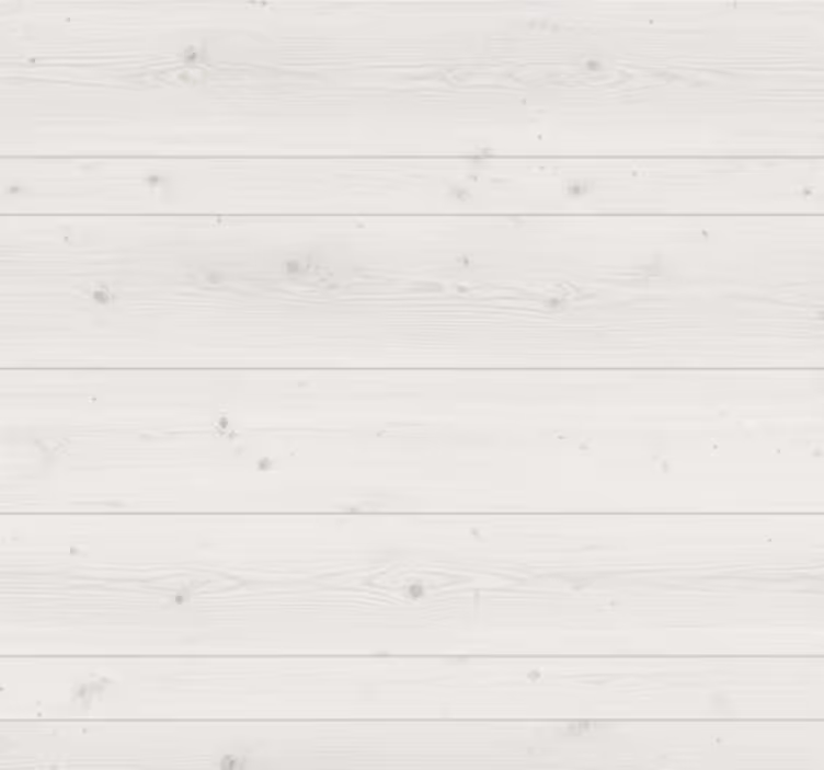 Living area wallpaper rustic white wood - TenStickers