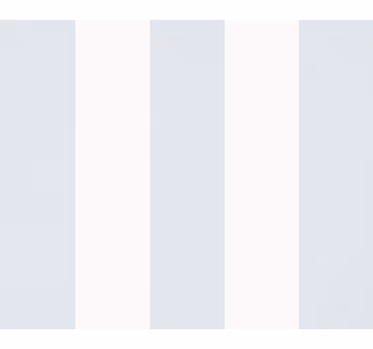 Children's wallpaper baby blue and white stripes - TenStickers