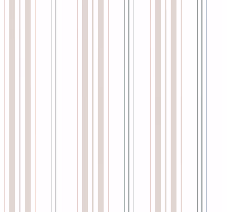 Children's wallpaper in pastel thin stripes - TenStickers