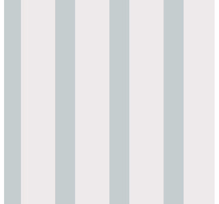 Children's wallpaper baby big blue stripes with white - TenStickers