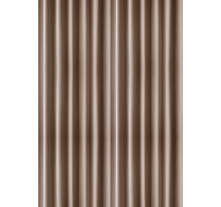 Master bedroom wallpaper in curtain texture - TenStickers