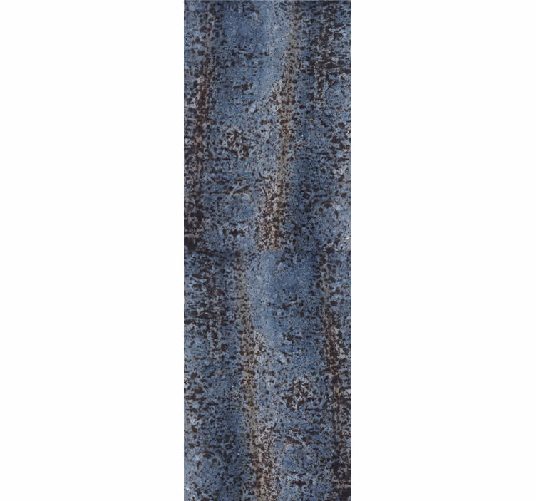 Wall paper in bedroom retro design with raw pattern - TenStickers