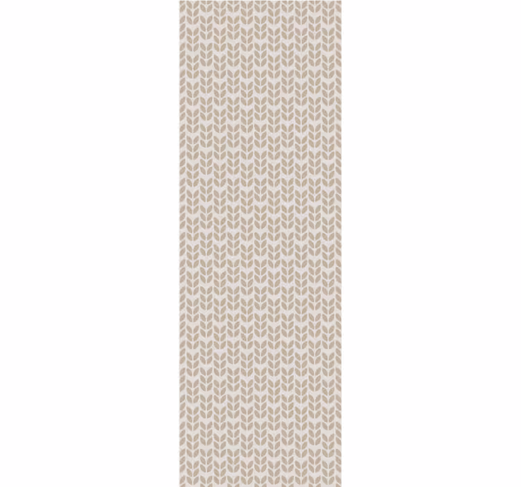 Delicate irregular stripes wall paper in bedroom - TenStickers