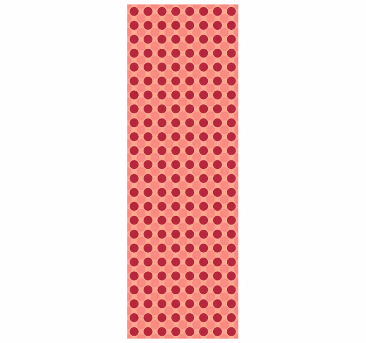 Wall paper in bedroom dots pattern geometric design - TenStickers