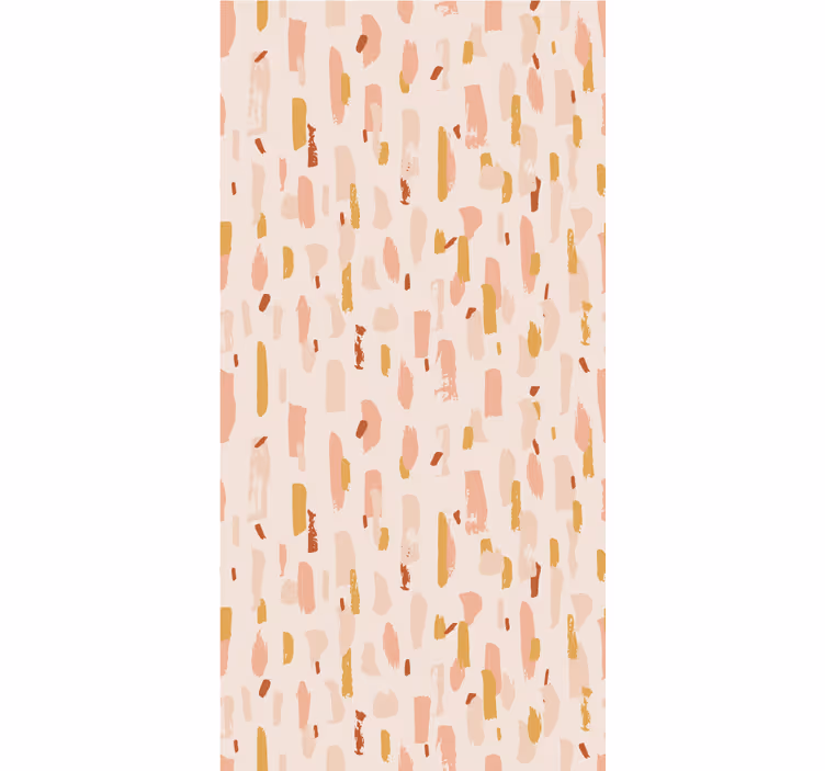 Wall paper in bedroom with brushed petal design - TenStickers