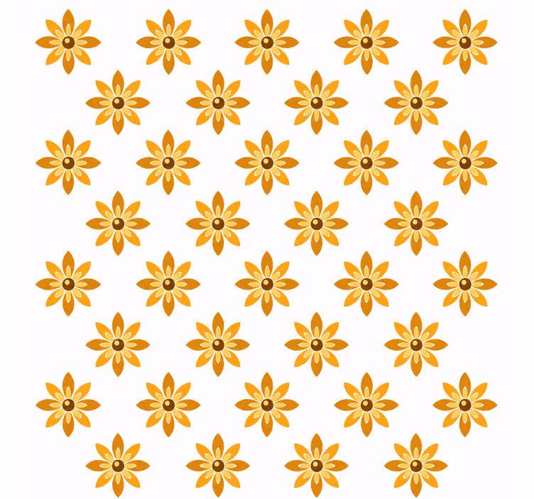 Flowers wallpaper secret garden - TenStickers