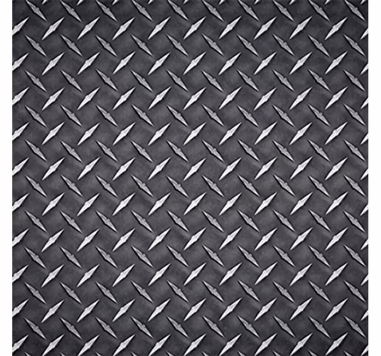 Metal effect wallpaper vinyl decorative metal lack - TenStickers